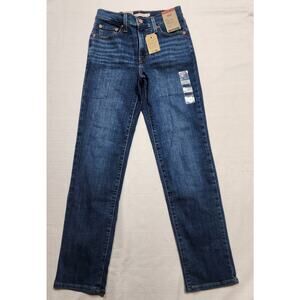 Levi's 724 high rise slim straight jeans size 2 short L26''xW30'' women's